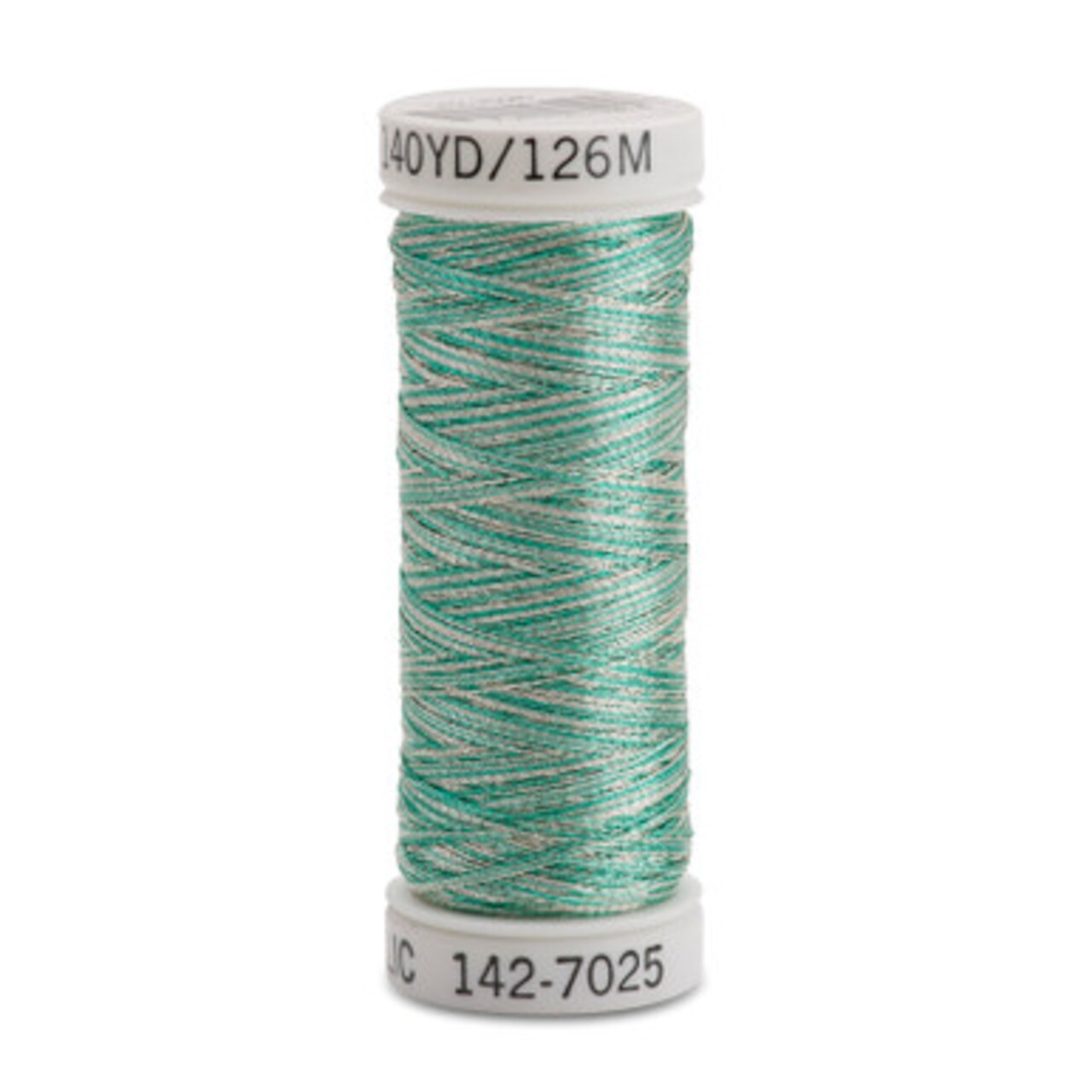 Sulky Original Metallic Thread - Silver/Icy Blue - 165 yd. Spool